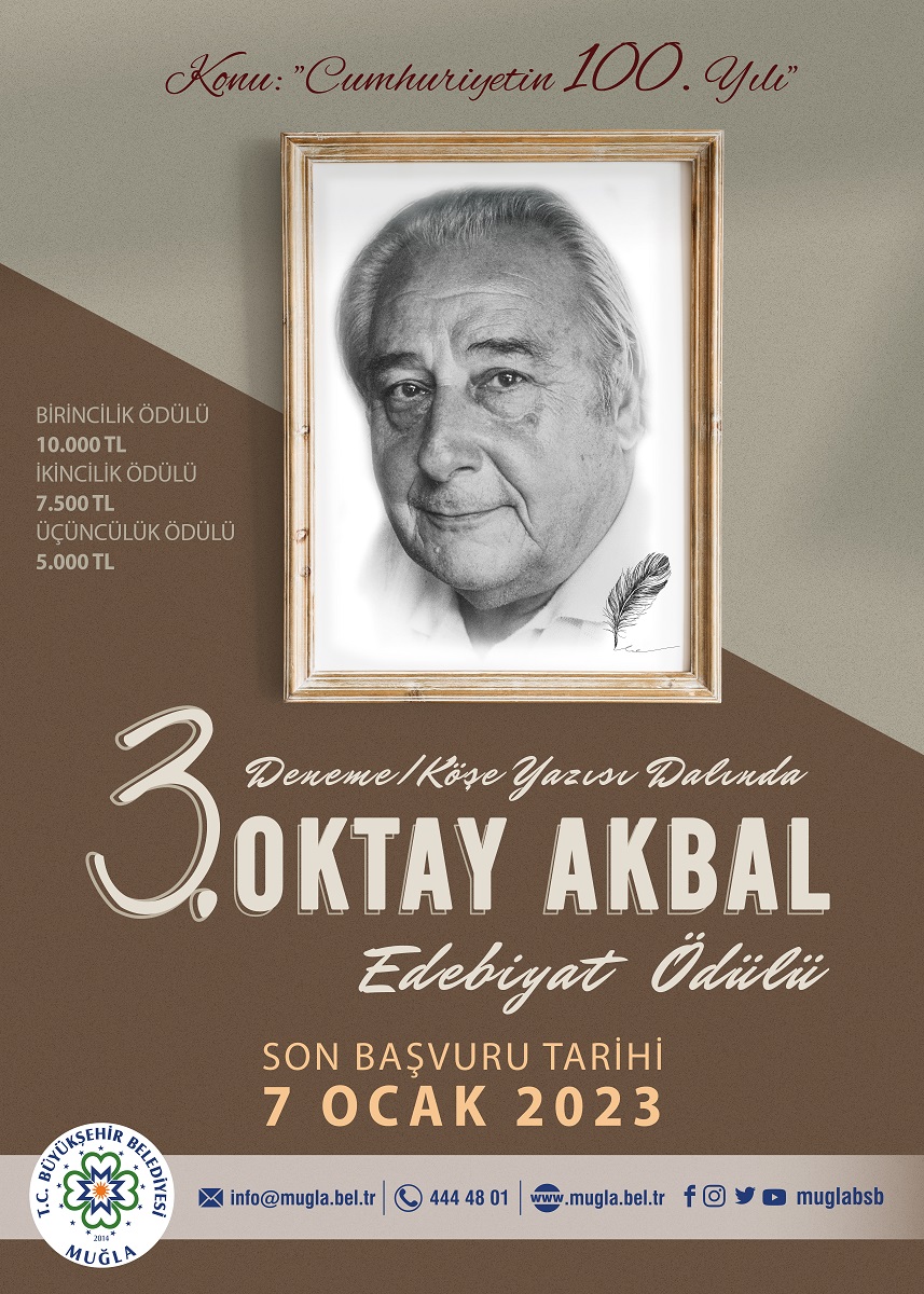 3. Oktay Akbal Edebiyat Ödülü 